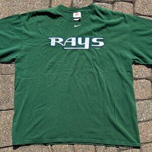 Nike Vintage 2004 Tampa Bay Rays MLB Baseball T Shirt Sz XXL